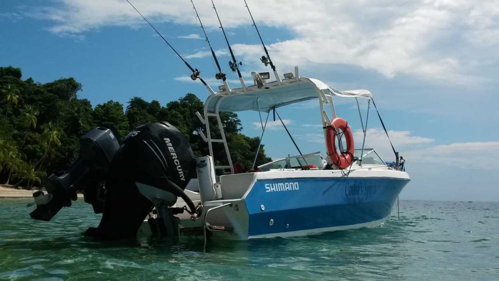 Fishing tour near Cebaco Island, Panama