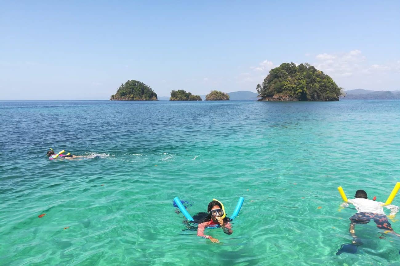 Coral reef in Coiba National Park