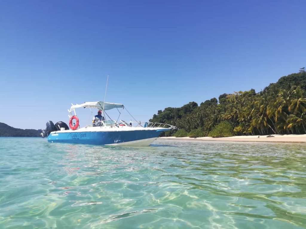 Pesca de altura en el Parque Nacional Coiba, Panamá