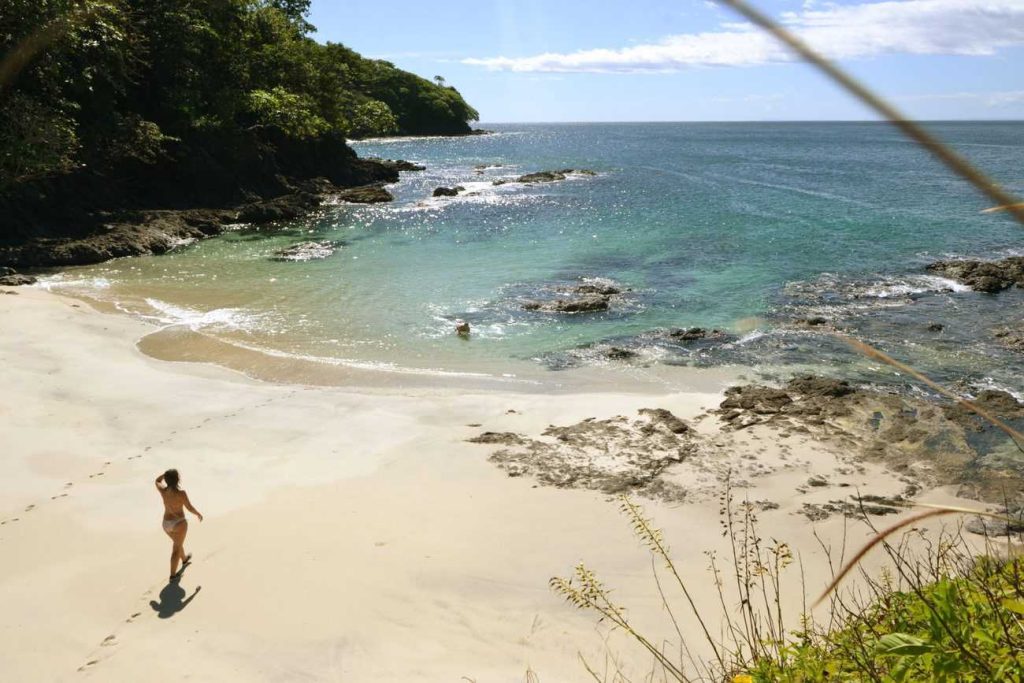 Playa Tintorera en Isla Cébaco, Golfo de Montijo