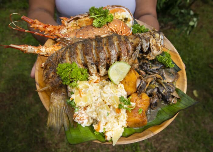 Plato Aventurero en Isla Leones, Tour Gastronómico en el Golfo de Montijo