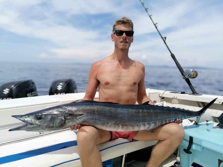 Fishing in Coiba, Wahoo