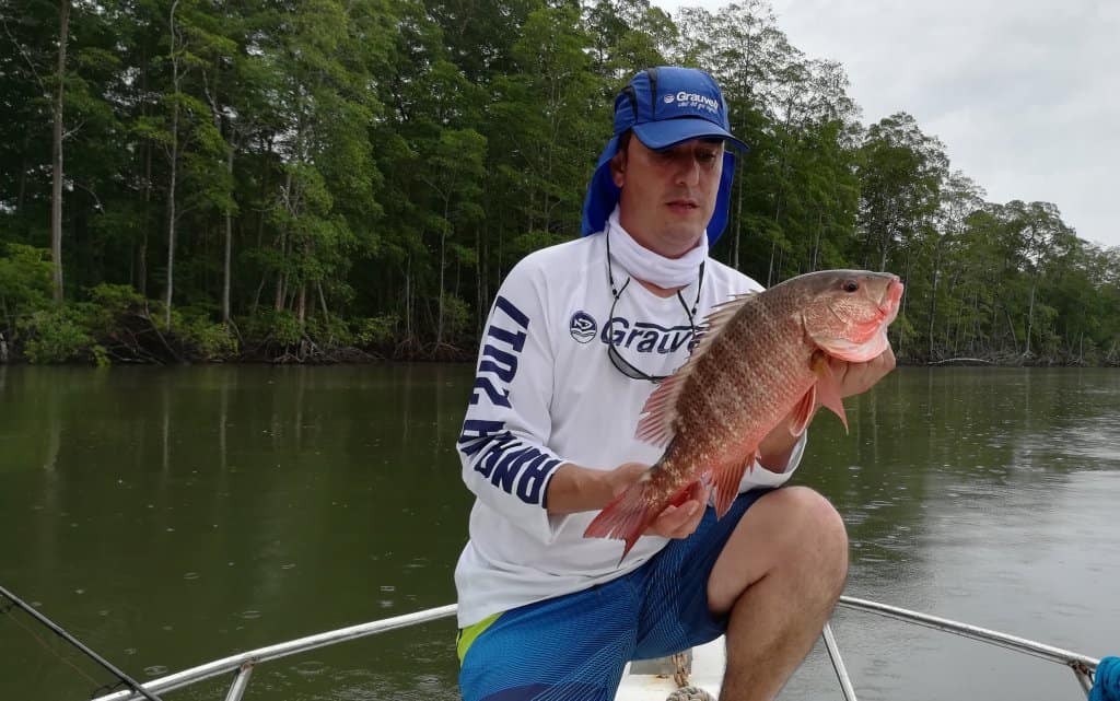 Pesca de fondo de pargo en el Golfo de Montijo