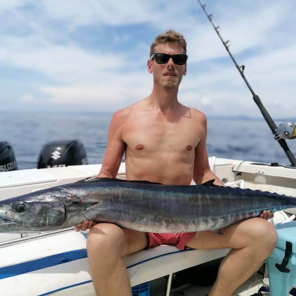 Fishing in Coiba, Wahoo