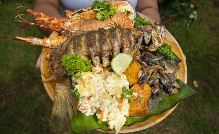 Plato Aventurero en Isla Leones, Tour Gastronómico en el Golfo de Montijo