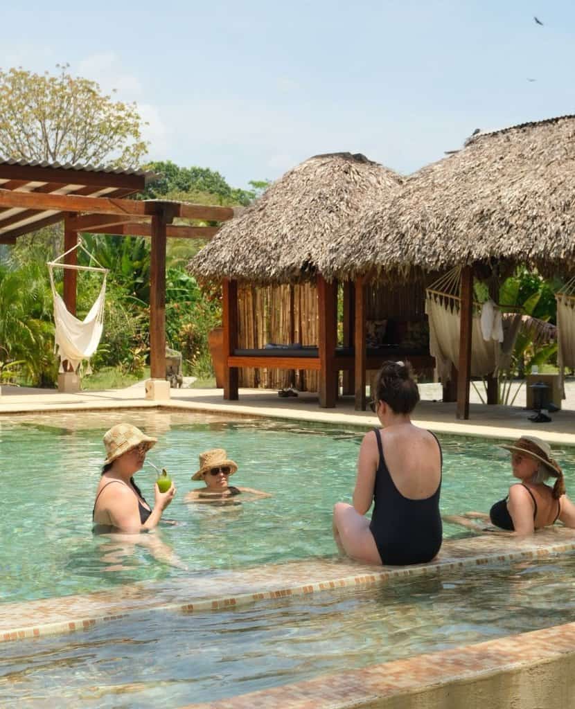 Catalina's Hideaway, an eco-friendly boutique hotel in Lago Bay near Santa Catalina, Panama