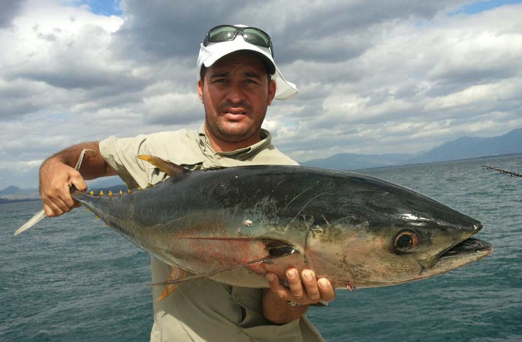 Tuna caught on a two-day all-inclusive fishing trip in Cebaco, Panama